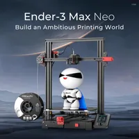 Принтеры Creality 3D Printer Ender-3 Max Neo 300x300x320mm Размер печати Двойной Z-ось 4,3 '' Цветовая ручка Экран Полный металлический экструдер