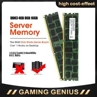 8GB 16GB Server Memory 1333MHz 1600MHz 1866MHz RAM DIMM 240PIN ECC REG Support X58 X79 LGA2011 Motherboard Memoria
