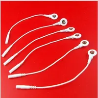 Durable Medical Tens Unit Electrode Lead Wires Cables for EMS machineTens Lead Wire Adapters - 2mm Pin to 3 5mm Snap Connector292S
