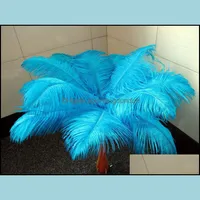 Party Decoration Groothandel 10 PCS Beautif Ostrich Feather 40-45cm/16-18 inch u Kies kleur bruiloft middelpunt decor drop levering 2 dhr6o