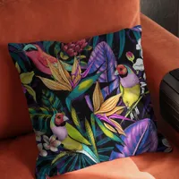 Fiori di tessile da giardino a buon mercato Cuscino Tropical pianta tropicale cuscino per pappagallo per cuscinetto divano