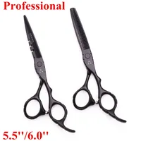 Styling Tools & Appliances 5.5 6.0 Professional Hairdressing 440C Thinning Shears Barber Set Hair Cutting Hairdresser 1010#
