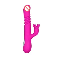 Vibratrice de masseur sexuel Vibrateur Masturbation rechargeable Masturbation rotatif gode électrique Orgasme d'orgasme Clitoris Stimulation Rouleau pour femmes