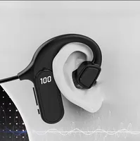 Conducci￳n ￳sea Bluetooth inal￡mbrico auriculares deportivos en el o￭do