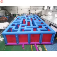 Free Delivery outdoor activities 10x5m 12x7m giant inflatable maze tag obstacle course for sale