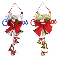 2022 Christmas Bell Pinging Decoration for Natal Tree Home Gift Santa Claus Ornament
