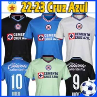 Cruz Azul Soccer Jersey 21 22 23 LIGA MX FANS PLAYER VERSÃO COMMEMORATIVA EDIÇÃO FUTBOL Clube Aguilar Camiseta de Futbol 2021 Men Kits Kits Futebol camisa de futebol