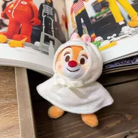 2022 Stuffed Plush Animals Wear raincoat series Disney doll pendant bag pendant