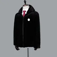 남성 모피 코트 아웃웨어 모직 재킷 아래로 Windbreker Flannel Jackets 아시아 크기 S-5XL