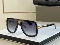 Solglasögon för Grand Bem Men Summer Style Anti-ultraviolet Retro Plate Rectangle Frame Fashion Glasses Random Box