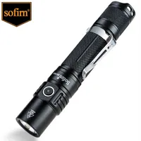 Sofirn SP31 V2.0 Powerful Tactical Led Flashlight 18650 Cree Xpl Hi 1200lm Torch Light Lamp With Dual Switch Power Indicator atr J220713