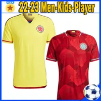 Colombia soccer jersey Equipo Nacional de fútbol Jersey 2020 2021 Copa América James L.Muriel Falcao Cuadrado Hombres Mujeres Kits Camisa de fútbol Thai Pants 4XL