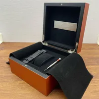 Titta på Boxes Factory Outlet Orange med original TROE PAM BOX CASE Ta bort penna och Crad Custom Watches Gift