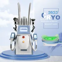 다기능 Cryo Cavitation Laser Slimming Machine Cryotherapy Beauty Equipment Fat Freezing Body Sculpt System Freeze 장치 Cryo Lipo