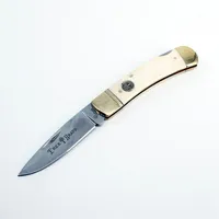 DP003-BN pocket knife folding knives Tactical survival Camping back lock folder Tool Collection High Quality212U