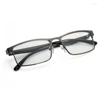 Sunglasses Arrival Black Men&#39;s Full Rim Myopia Reading Glasses Metal Nearsighted Eyeglasses Women&#39;s For Sight -1.0 To -6.0 D5