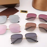 Модельер -дизайнерские солнцезащитные очки для женщин мужчины 2022 роскошные классические очки