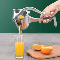 عصير عصير Squeezer دليل العصير يدوي ألومنيوم سبيكة مستخرج غير القابل للصدأ البرتقالي الليمون