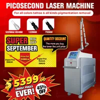 CE zugelassene professionelle Form Pico Zweiter Laser Tattoo Entfernung Pico Lazer Gravur Salon Machine 2 Jahre Krieger