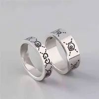 Anelli di banda Skull Ring Piccolo anello Old Personality coppia hip hop San Valentino Regalo Esclusivo Design Gioiello