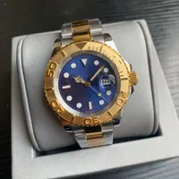 2022 Nuevo AAA Watch Designer Reloj de alta calidad Vintage Classic 40 mm de movimiento azul de marcado Mec￡nico Relojes de hombres autom￡ticos