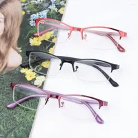 Sunglasses Half Frame Reduces Eye Strain Optical Short-sighted Eyewear Prescription Eyeglasses Computer Goggles Myopia Glasses