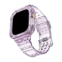 Apple Watch Ultra 49mm 스트랩 케이스 Iwatch 8 Serise Armor Sport Clear Band Bracelet Watchbands 스마트 액세서리