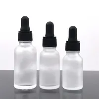 10pcs lot Glass Dropper Amber Frosted Aromatherapy Liquid for basic massage essential oil Pipette Bottle Refillable Bottles280y
