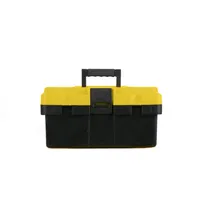 Plastic gereedschap opbergdoos grote capaciteit draagbare hardware toolbox anti-fall tool case 14 inch