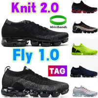 Mesh Fly 2.0 Running Shoes FK 1.0 knit Cushion men women Sneakers pure platinum univetsity red triple x white black dark grey man trainers chinese new year woman sneaker