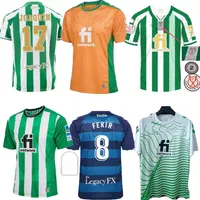 22 23 Real Betis Soccer Jerseys Copa del Rey Fine Away B.Iglesias Camiseta de Futbol Juanmi Estadio Cartuja Третий специальный выпуск Home S-4XL