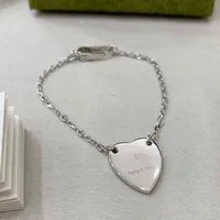 Charm Bracelets S925 Silver Love Pendant Bracelet fashion personality Valentine's Day gift for girlfriend exclusive Design jewel