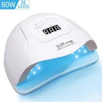 Nail Dryers Led Lamp For s Uv Drying Light Gel Manicure Polish Cabin Lamps Dryer Machine s Equipment Professional 220921