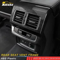 Accessori per auto posteriori posteriori a C Vent Air Outlet Cover Tascher Frame Interior Decoration per Audi Q5 FY 2017 2018 20192297