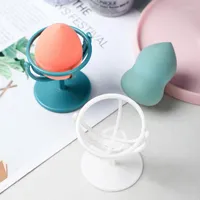 Makeup Sponges White Green 1pc Sponge Racks Cosmetic Puffs Beauty Stand Foundation Concealer Puff Holder Tools