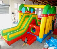 Outdoor Games & Activities Inflatable bounce house indoor playground equipment amusement park gift trampoline for children