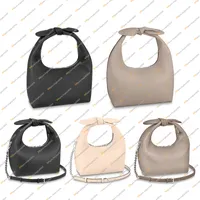 Ladies Fashion Designe Designe Luxury Why Knot Bag Shoulder Bag Shoultybody bolso de bolso de alta calidad Top de cuero genuino 5A M20701 M20703 ZKYJ