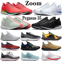 2020 New Zoom X Pegasus 35 Turbo Barely Grey Punch Black White sneakers ShangHai Chaussures Men Women running shoes foams Trainers220i
