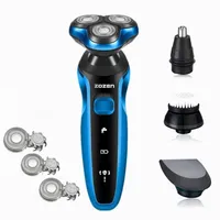 Electric Shavers Shaver Rechargeable Razor Shaving Machine Cleaning Beard for Men Wet and Dry Waterproof Washable ZN1159 220921