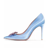 Амина Муадди Боуннот Атмосфейт -Атмосфер высокие туфли на каблуках роскошные дизайнерские дизайнерские лак