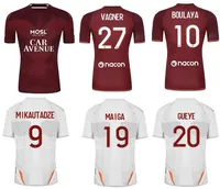 10 Jerseys de fútbol Maziz Personalizado 22-23 Camisa de calidad tailandesa Yakuda 9 Mikautadze 18 Centonze Udol 7 Niane 19 Maiga 20 Gueye