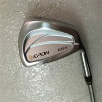 Epon SUS-316 Iron Set Epon Golf Golf Forged Irons Epon Golf Clubs 4-9p Steel Shaft with Head Cover282b