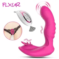 Masseur de jouets sexuels flxur usure de gode vibrateur pour femmes clitoris stimuler le masturbateur féminin à distance de télécommande vibrateurs