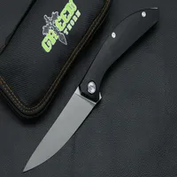 Groene doorn Aangepast Sigma Flip Folding Knife D2 Blade G10 Hendel Outdoor Camping Hunting Tactical Survival Fruit Pocket Knives 183W