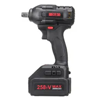 285tV 28000mAh Cordless Brushless Electric Impact Wrench 480NM LED Light W 1 or 2 Lion Battery197w