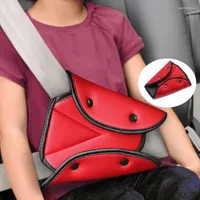 Auto Veiligheid Boelgordel Schoudervulling Achter voor kinderen Babybescherming Safe Fit zacht pad Mat Riem Cover Auto Accessoires