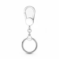 مجوهرات جديدة نساء Joyas de Plata 925 Key Rings Fit Original Pandora DIY Design Fashion Fashion Sharms charges chargeds make accessories ster306k
