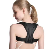 OOTDTY Adjustable Posture Correction Men Women Back Shoulder Straight Support Brace Belt Comfortable Soft Strip Corrector258Z
