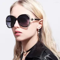 Gafas de sol Zuidid Fashion Big Frame Mujeres 2022 Diseñador de marca Vintage Gafas Sun Sun Femenina UV400 Tombra