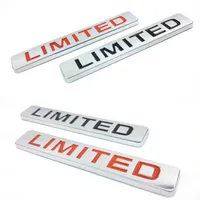 3D Metal Limited Car Emblem Badge Stickers pour Honda Hunydai Trunk Hood Bumper SUV Decals294V
